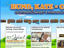 Tablet Screenshot of fuer-hund-und-katz.de